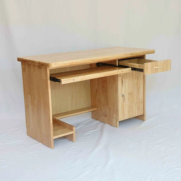 Bàn Làm Việc Gỗ Cao Su tự nhiên - BLVGVP39