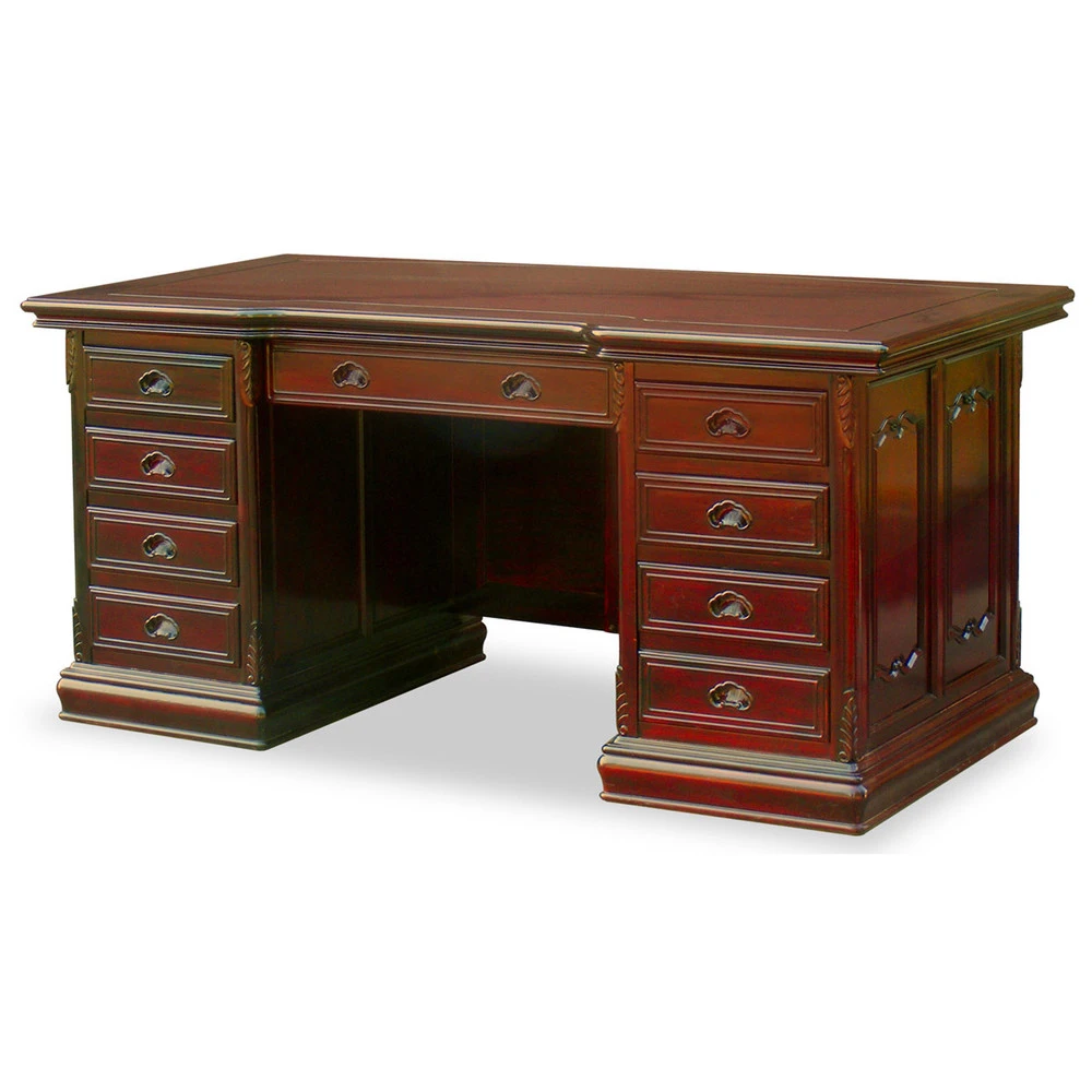 Bàn gỗ gụ thiết kế tân cổ điển - BLVGVP44
