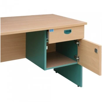 Hộc treo liền bàn làm việc 1 ngăn kéo 1 cánh mở