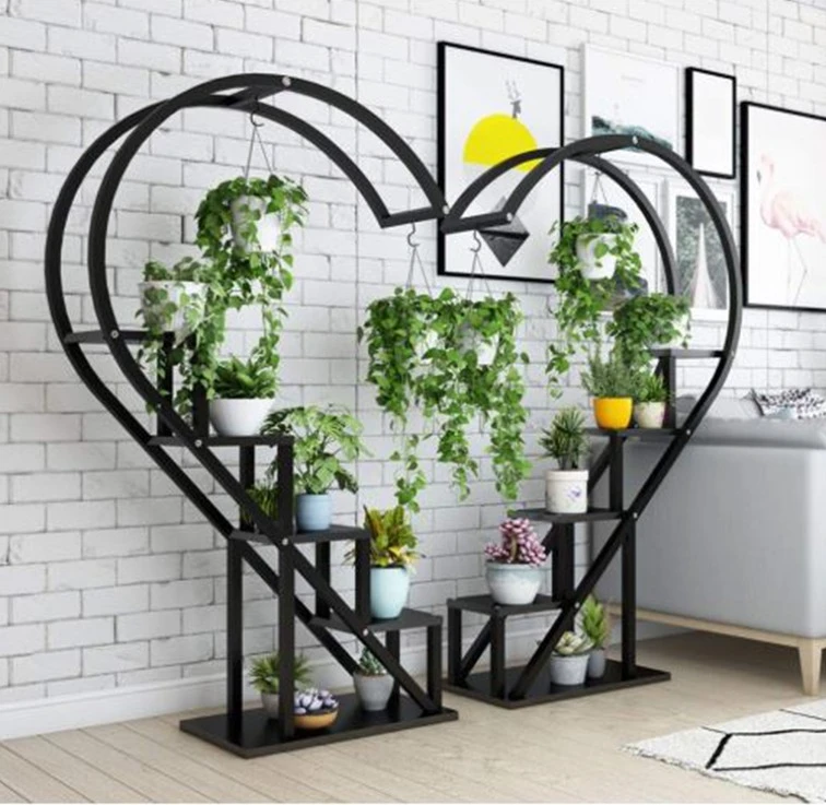 Kệ hoa, cây cảnh trang trí hình trái tim