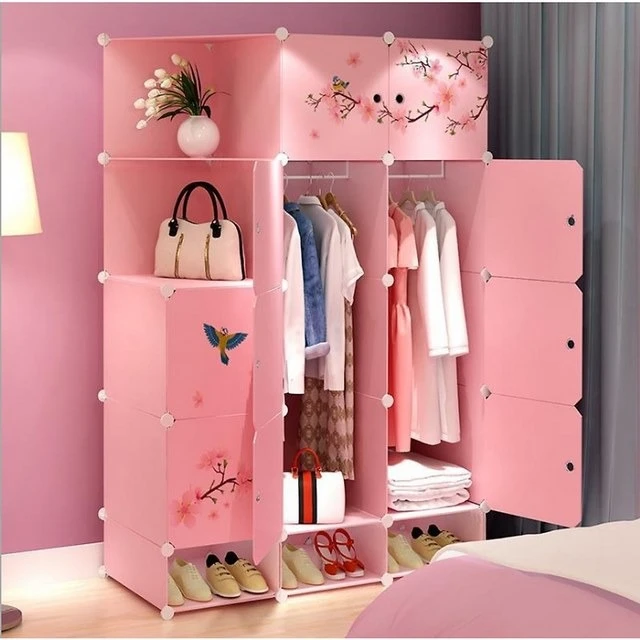 Tủ nhựa lắp ghép đa dạng màu sắc kích thước